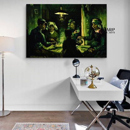 Vincent van Gogh The Potato Eaters Canvas Wall Art
