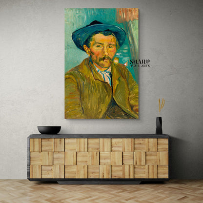 Vincent van Gogh The Smoker Canvas Wall Art