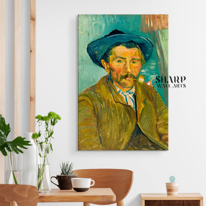 Vincent van Gogh The Smoker Canvas Wall Art