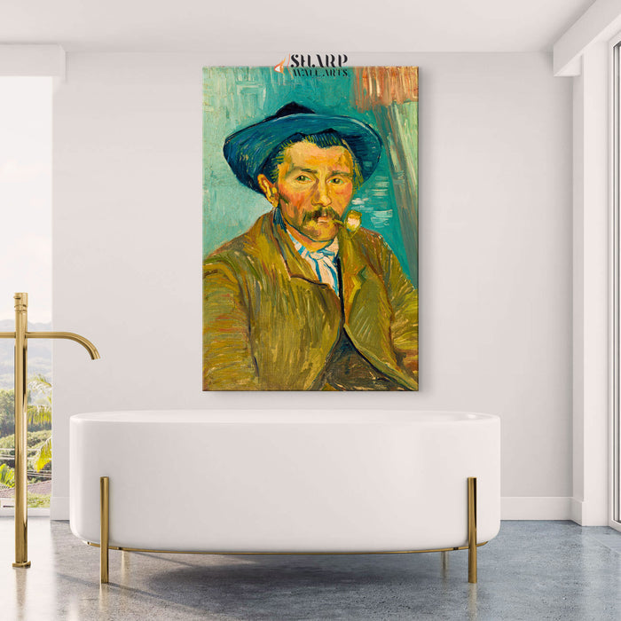 Vincent van Gogh The Smoker Canvas Wall Art