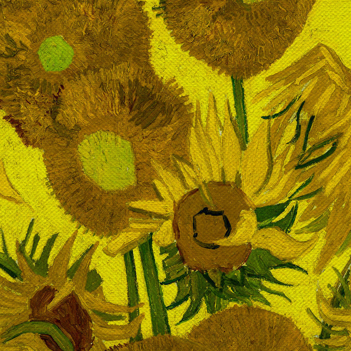 Vincent van Gogh Vase With Fifteen Sunflowers Canvas Wall Art