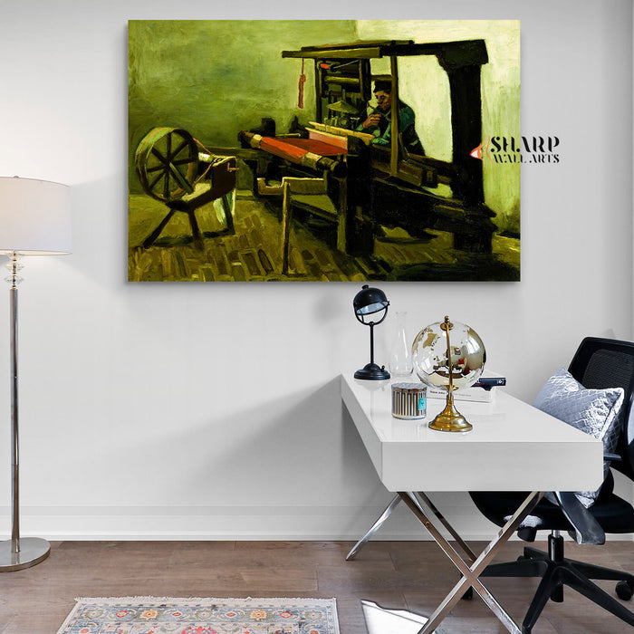 Vincent van Gogh Weaver Canvas Wall Art