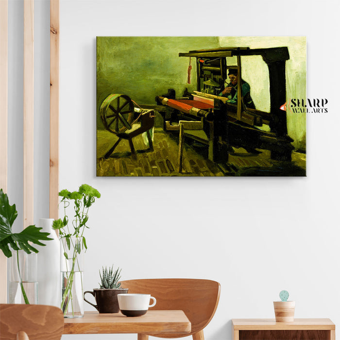 Vincent van Gogh Weaver Canvas Wall Art