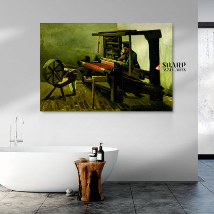 Vincent van Gogh Weaver Canvas Wall Art