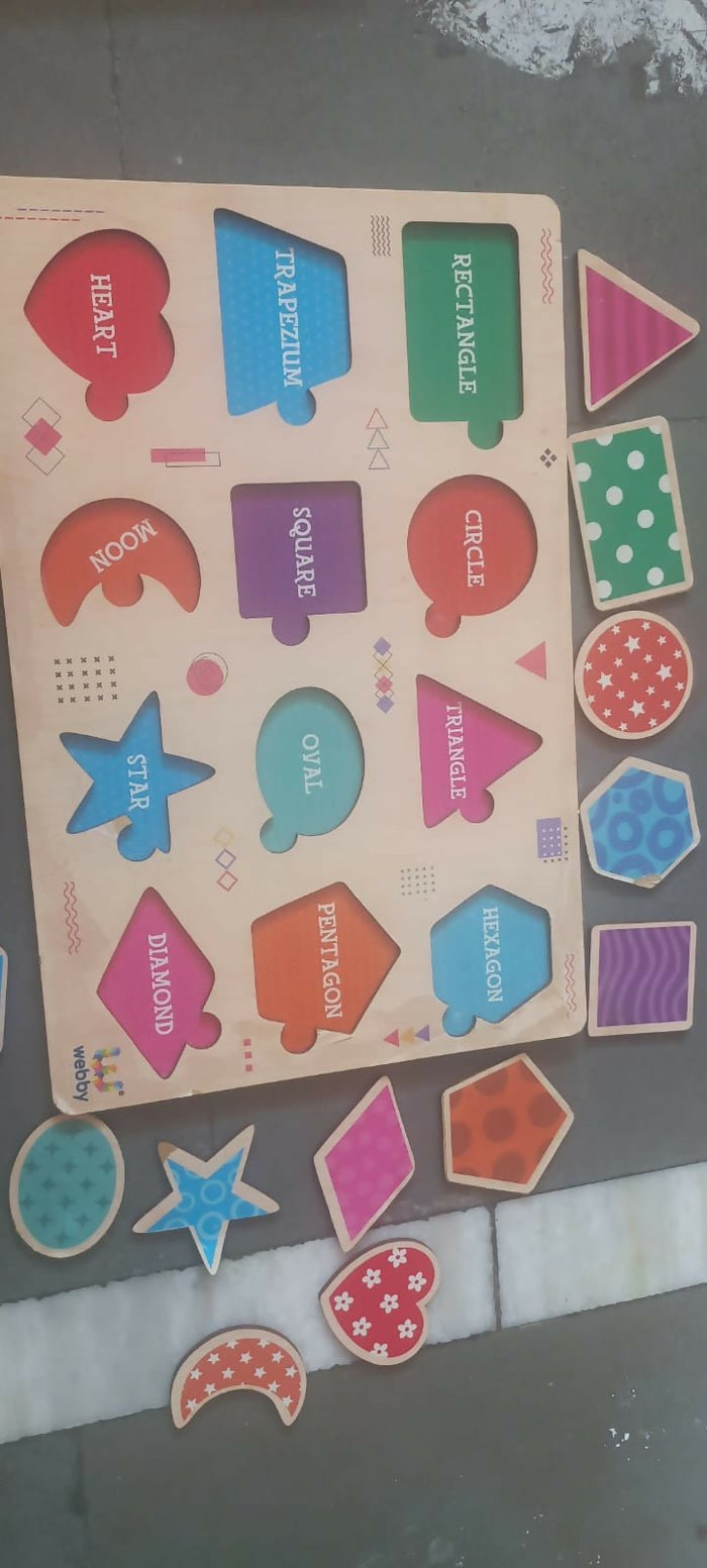 Wooden Puzzle (Set of 5)