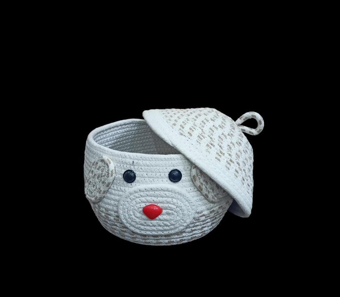 Woven Storage Basket with Cap /Christmas Special Baskets