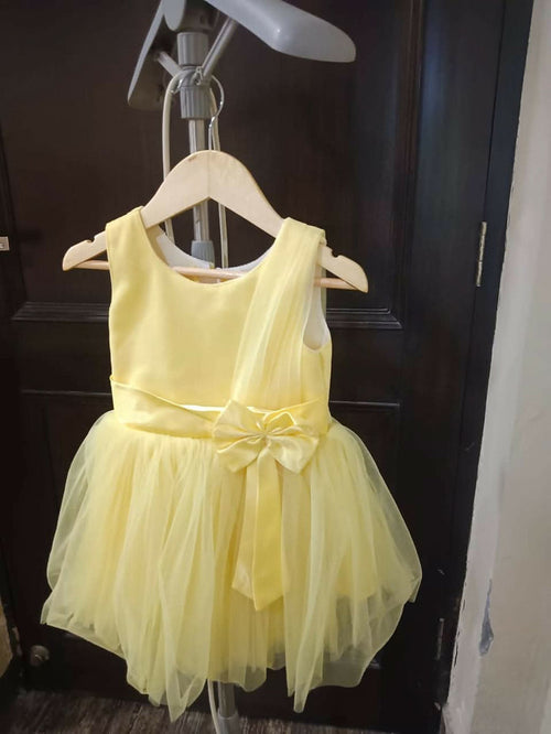 Yellow Party Wear Frock