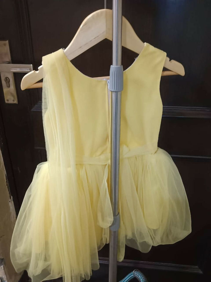 Yellow Party Wear Frock