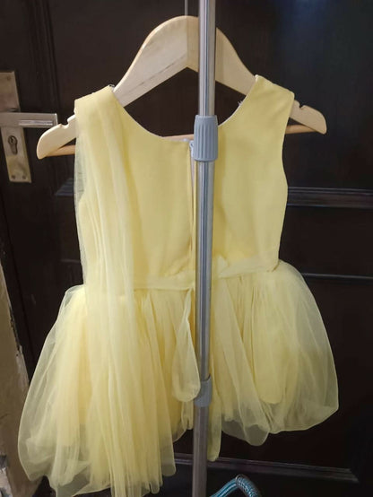 Yellow Party Wear Frock