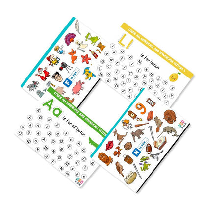 ZOOPLAY Alphabet Flashcards with Activity