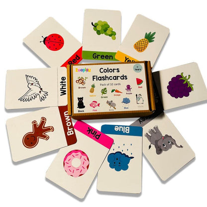 ZOOPLAY Colors Flashcards