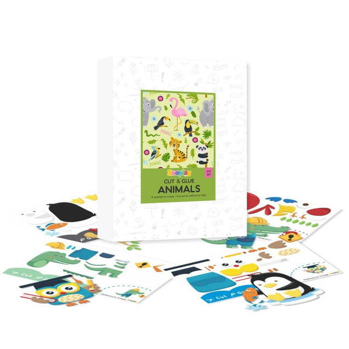 ZOOPLAY Cut & Glue Activity