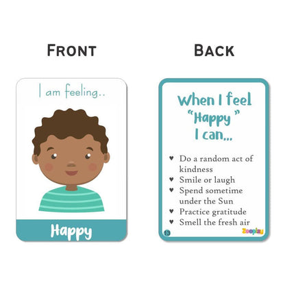 ZOOPLAY Emotions Flash Cards