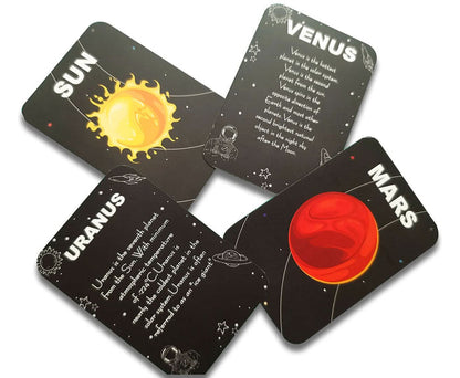 ZOOPLAY First Flashcards Combo Pack - Animals, Fruits & Vegetables, Professions & Space Flashcards)