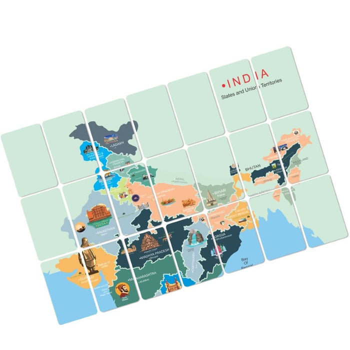 ZOOPLAY India States and Union Territories Flashcards