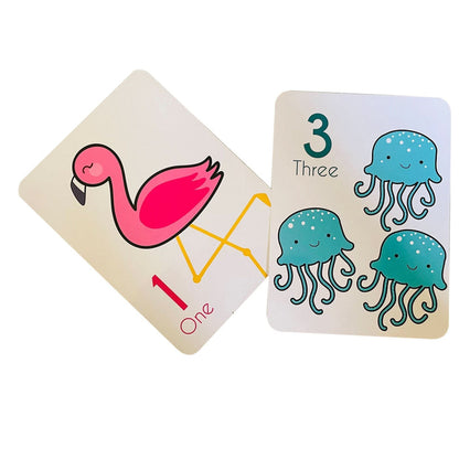 ZOOPLAY Number Flashcards and Counting Activity