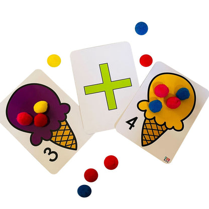 ZOOPLAY Number Flashcards and Counting Activity