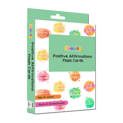 ZOOPLAY Positive Affirmations Flashcards