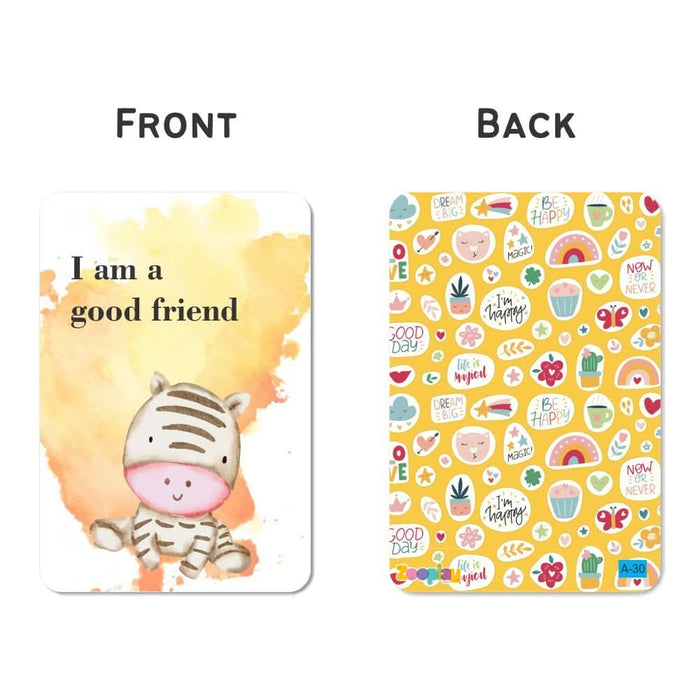 ZOOPLAY Positive Affirmations Flashcards
