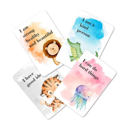 ZOOPLAY Positive Affirmations Flashcards