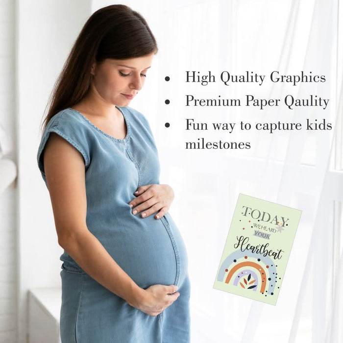 ZOOPLAY Pregnancy Milestones Flashcards- Pack of 24