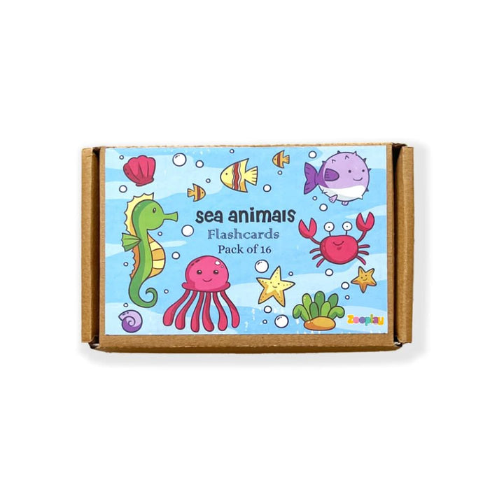 ZOOPLAY Sea Animals Flashcards