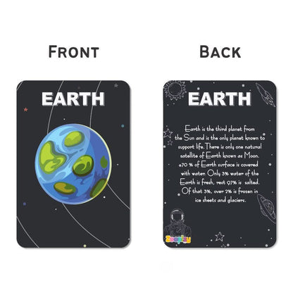 ZOOPLAY Space Flashcards - Pack of 24